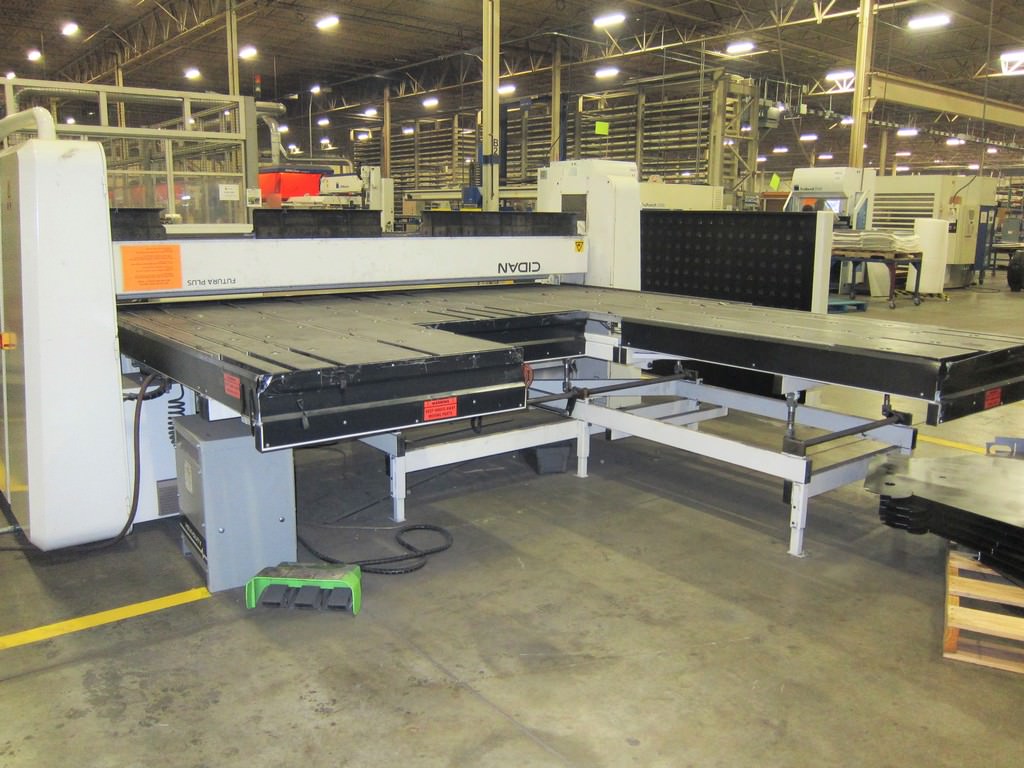 CIDAN Futura Plus 30 11 Ga x 122" CNC Folding Machine Folding
