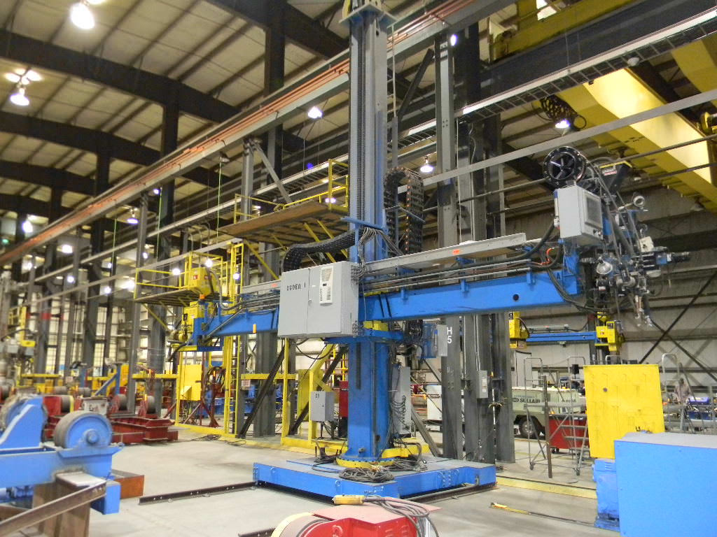 Ogden Lincoln SAW Dual Wire Column & Boom Welding Manipulator Manipulators Welding Ref 29629