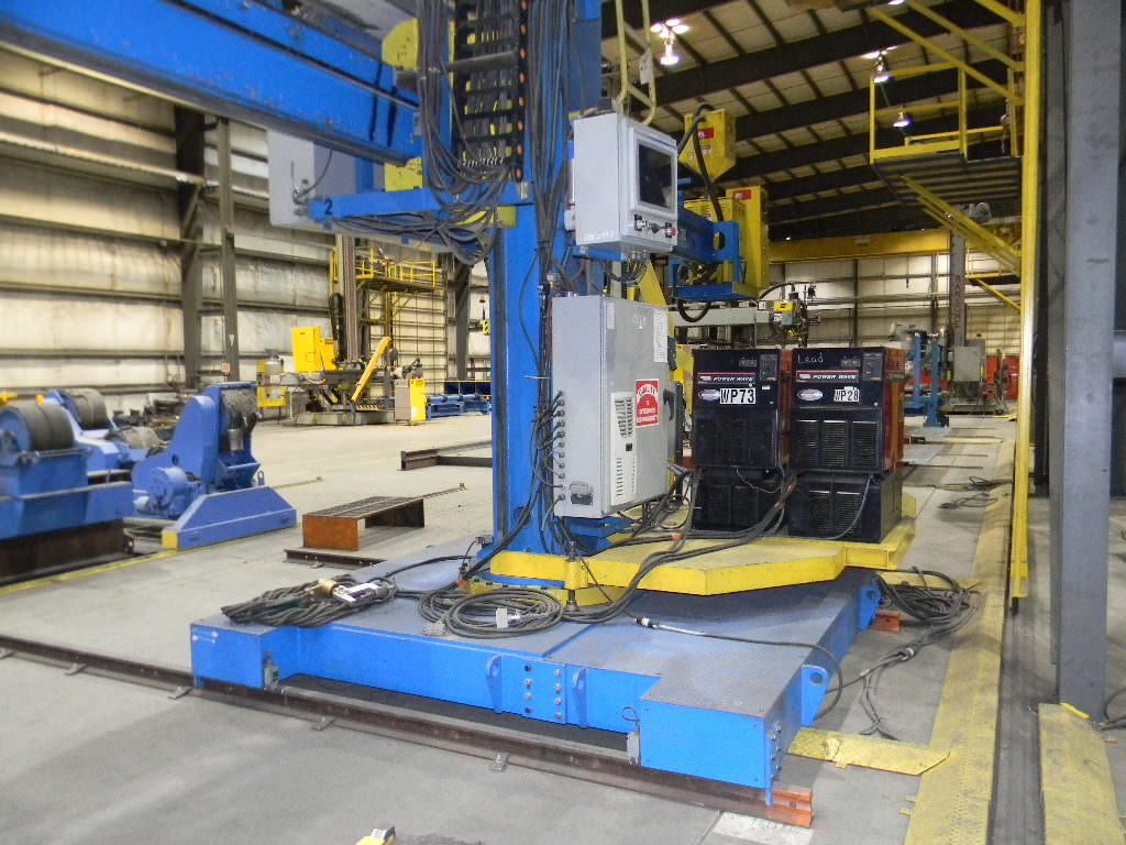 Ogden Lincoln SAW Dual Wire Column & Boom Welding Manipulator Manipulators Welding Ref 29629