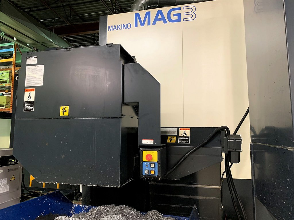 MAKINO MAG3 5Axis CNC High Speed Horizontal Profiler With 10 APC