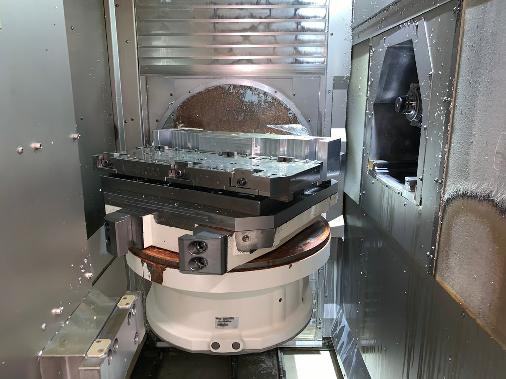 GROB G550 5Axis Horizontal/Universal Machining Center Machining