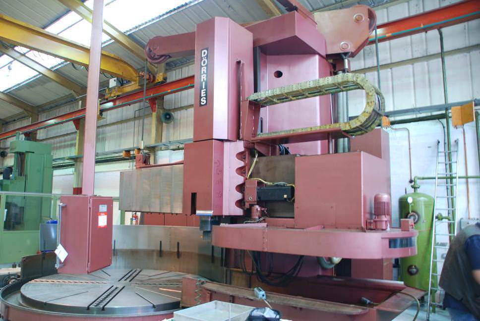 Dorries CTE 320/3400 3175 MM /5080 MM  CNC Vertical Boring Mill-19957c