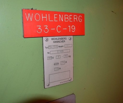 Wohlenberg VDF PB4-1600 63