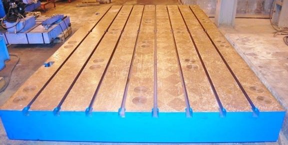 T-Slotted-Floor-Plates-(1)-86-x-157-Floor-Plate-Brand-New-Cast-Iron