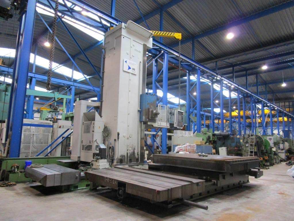 Wotan Rapid 5C CNC Floor Type Horizontal Boring Mill with Square Ram