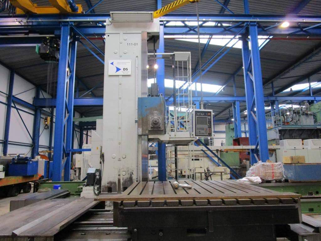 Wotan Rapid 5C CNC Floor Type Horizontal Boring Mill with Square Ram-25807a