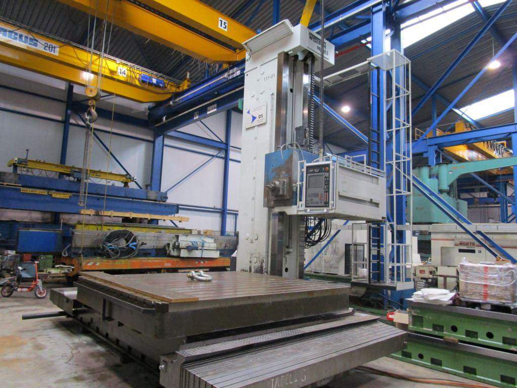 Wotan Rapid 5C CNC Floor Type Horizontal Boring Mill with Square Ram-25807d
