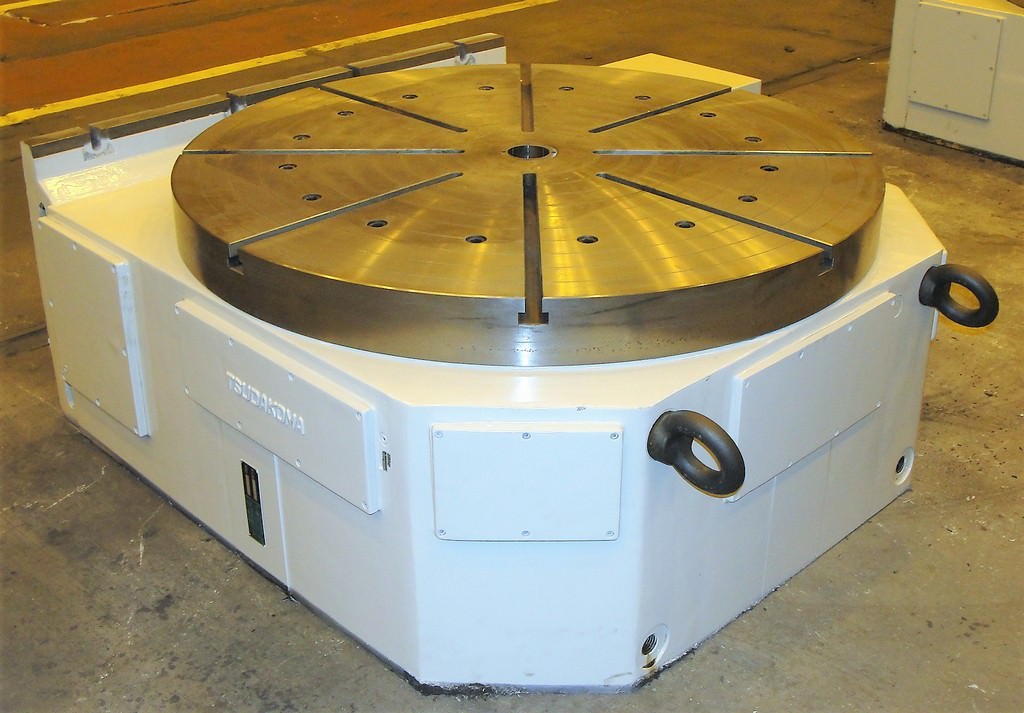 49" TSUDAKOMA RTV901.AA 4thAxis Headstock/Tailstock CNC Rotary Tables