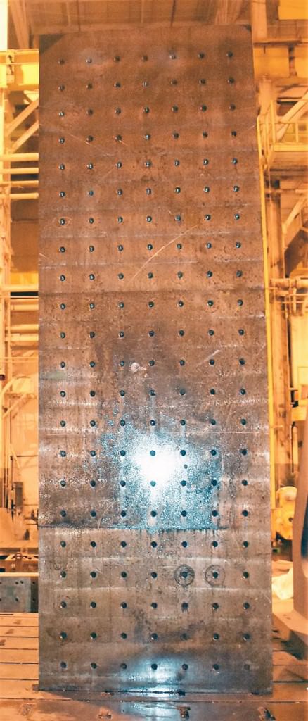 Angle Plates, Drilled & Tapped (2) 3505 MM  x 1168 MM  x 1829 MM   -27203c