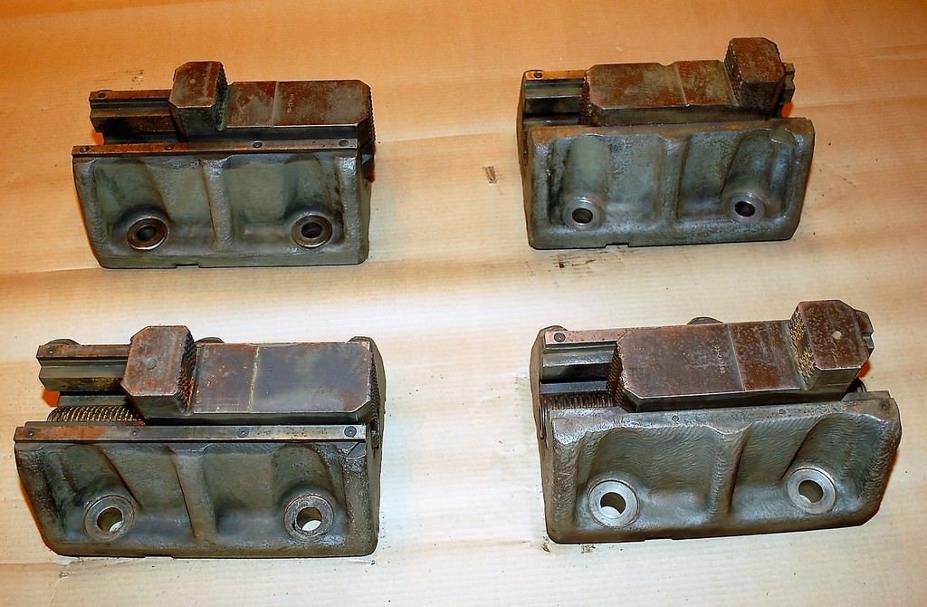 Chuck Jaw (4) 12" x 8" Face Plate Type Tooling & Accessories Ref