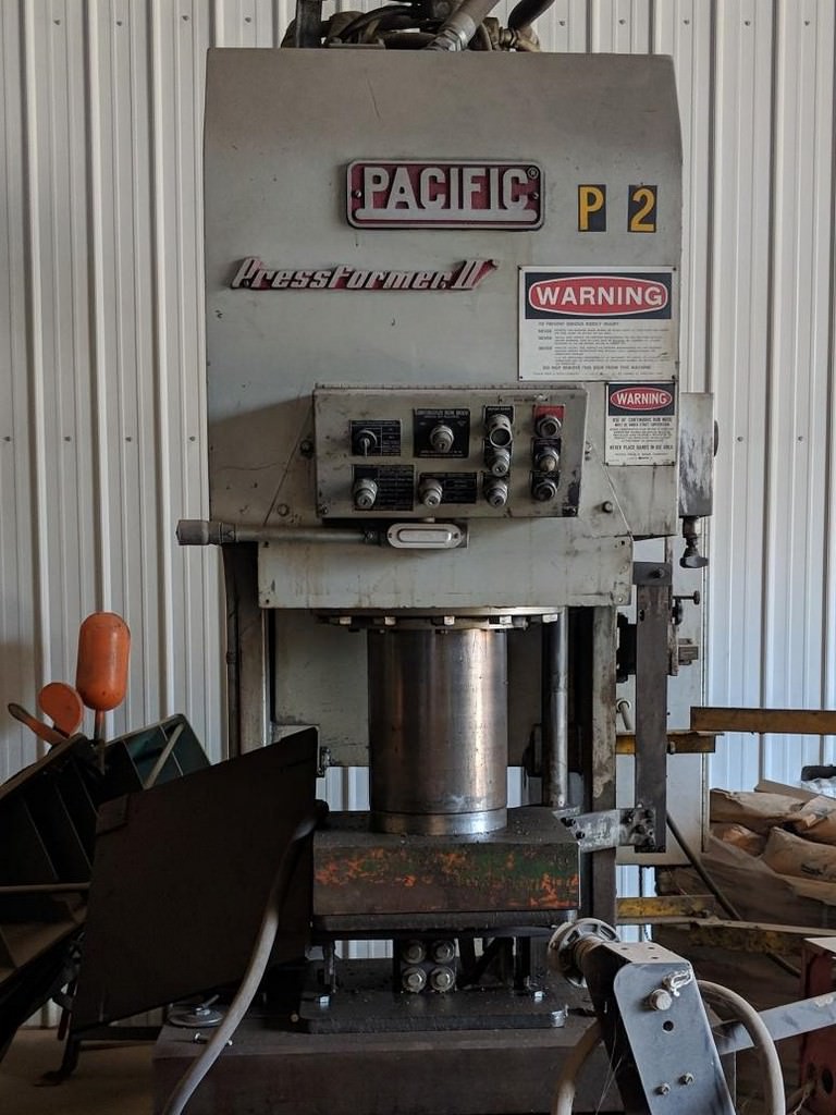 Used Pacific 150 Ton PF II Hydraulic Press Former Prestige Equipment