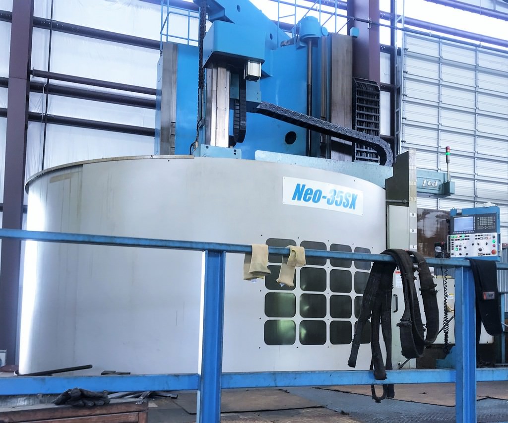 O-M Ltd. Neo 35SX 2794 MM  CNC Vertical Boring Mill-29802a