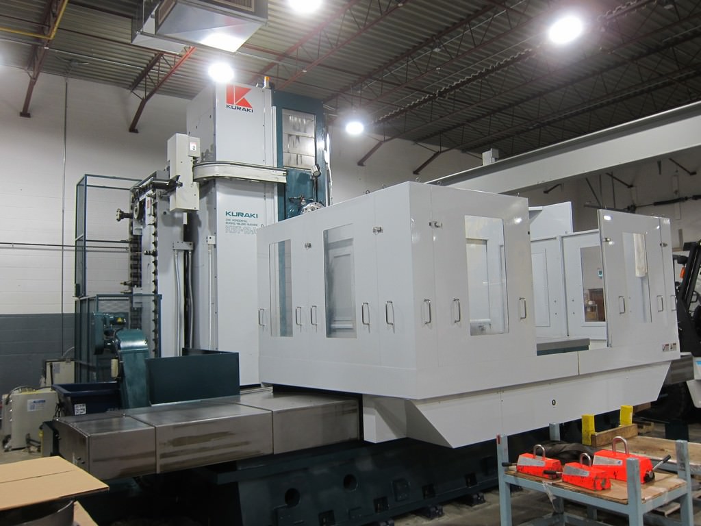 Kuraki-KBT-13A-5.12-CNC-Table-Type-Horizontal-Boring-Mill