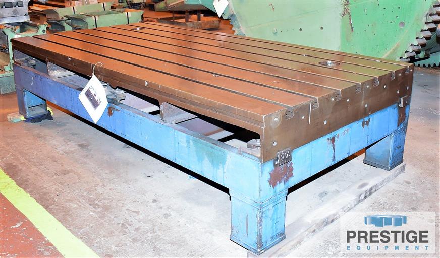 Details about   29.75" x 18.25" x 2.75" Tall Steel T-Slotted Table Layout Welding Weld 3 T-Slot 