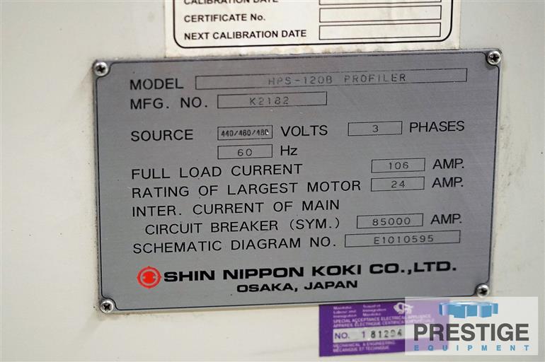 SNK HPS-120B 5-Axis CNC Horizontal High Speed Aerospace Profiler-30023s