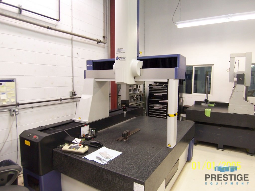 Used Mitutoyo Crysta Apex Crt 16 Coordinate Measuring Machine Prestige Equipment