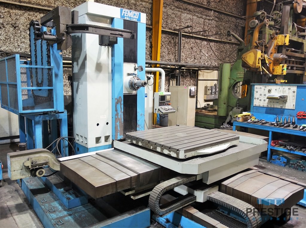 Femco-BMC-110R2-4.33-CNC-Table-Type-Horizontal-Boring-Mill