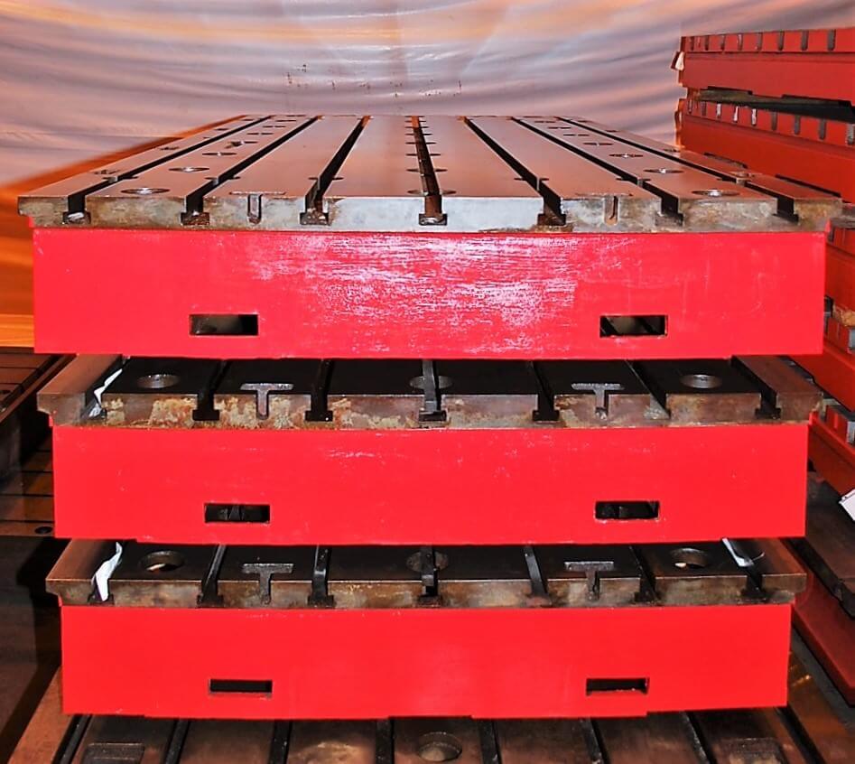 Union-T-Slotted-Floor-Plates-68.89-x-137.79-x-13.77-Cast-Iron-(3-Available)