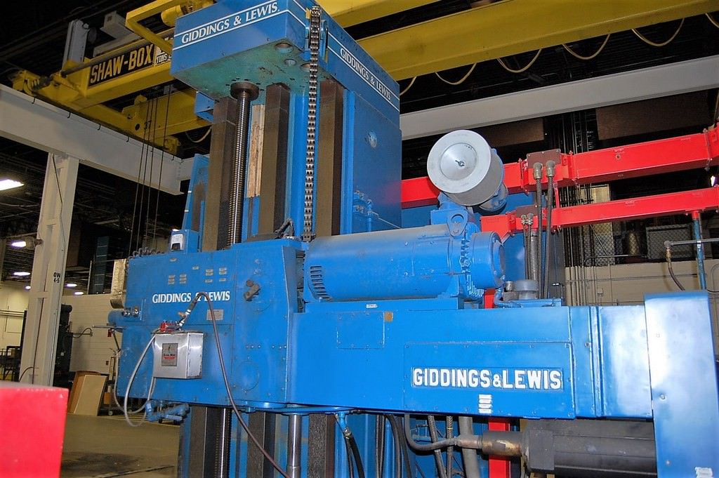 Giddings & Lewis Model G50TX 5" CNC Horizontal Boring Mill Boring