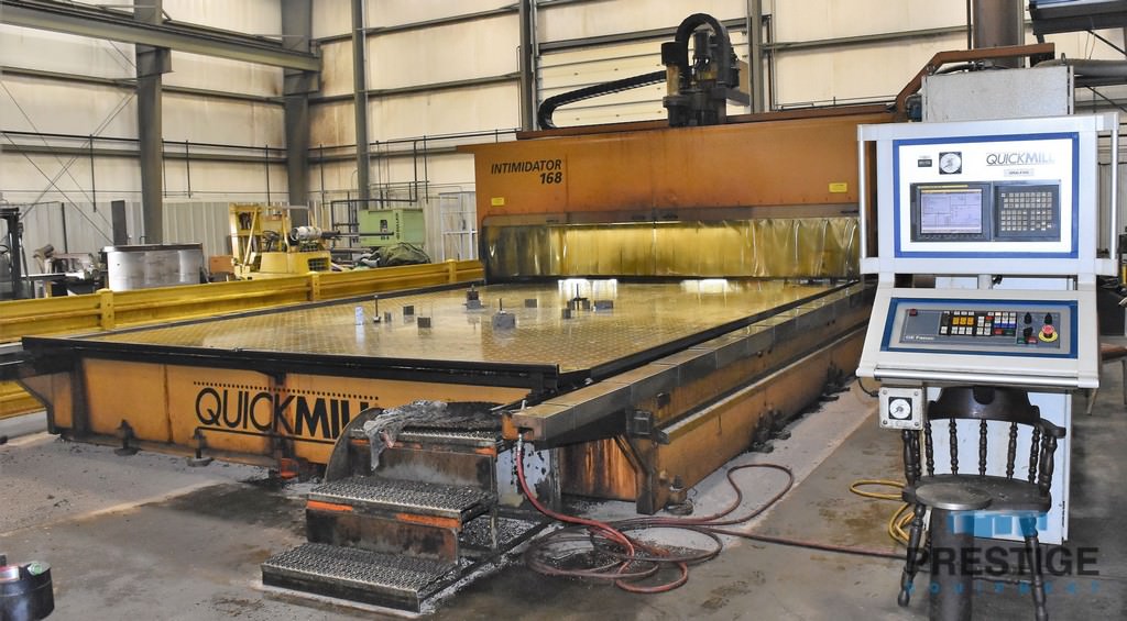 Used Quickmill 168" x 245" CNC Gantry Mill Prestige Equipment