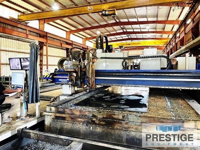 Used Messer TMC4512DB 10' x 46' CNC Plasma Cutting System Prestige