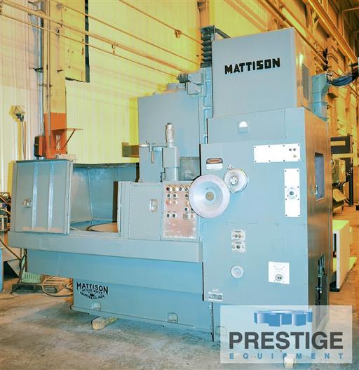 Mattison 24-42 Rotary Surface Grinder-31107a