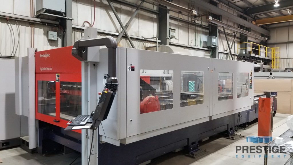 Bystronic Bysprint Pro 3015 4.4 KW CO2 Laser Lasers Fiber CO2 Tube