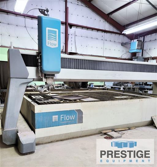 Flow Mach 4 4030C 3.05 M  x 3.96 M  Water Jet With 5-Axis Head