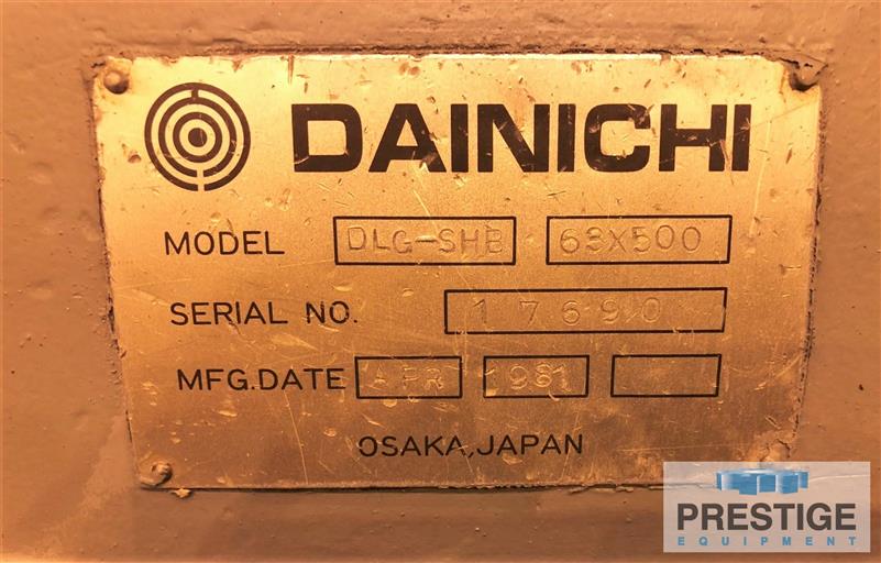 Dainichi 610 MM  x 4978 MM  DLG-SHB Manual Lathe-31604i