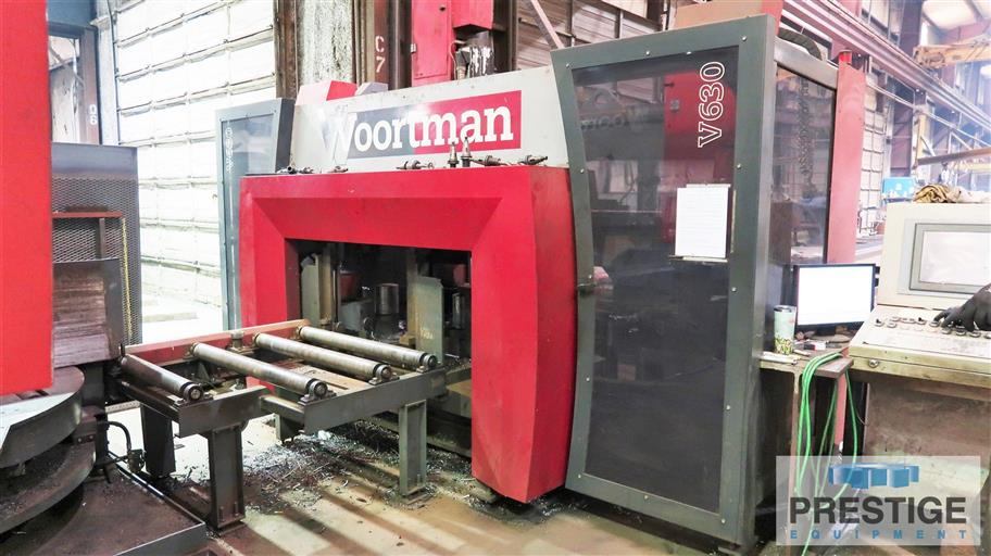 Voortman V630/1000 Drill & VB1050 Saw Line With Conveyor & Transfers-31801a
