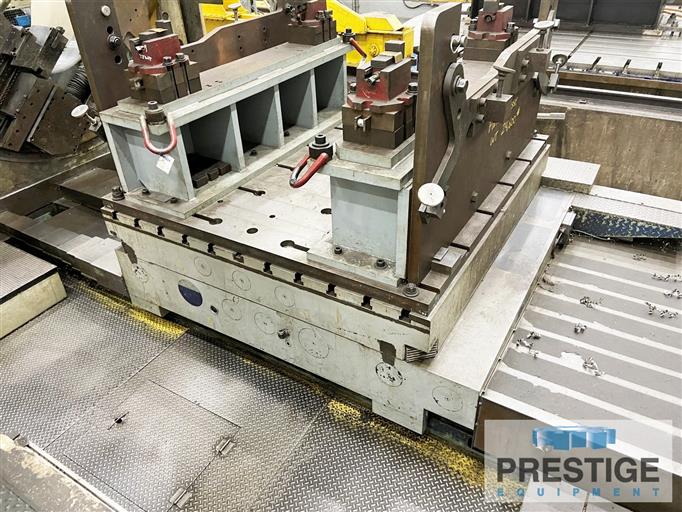 Schiess CNC Ring Turning Lathe with 43" Spindle Bore Lathes Flat Bed