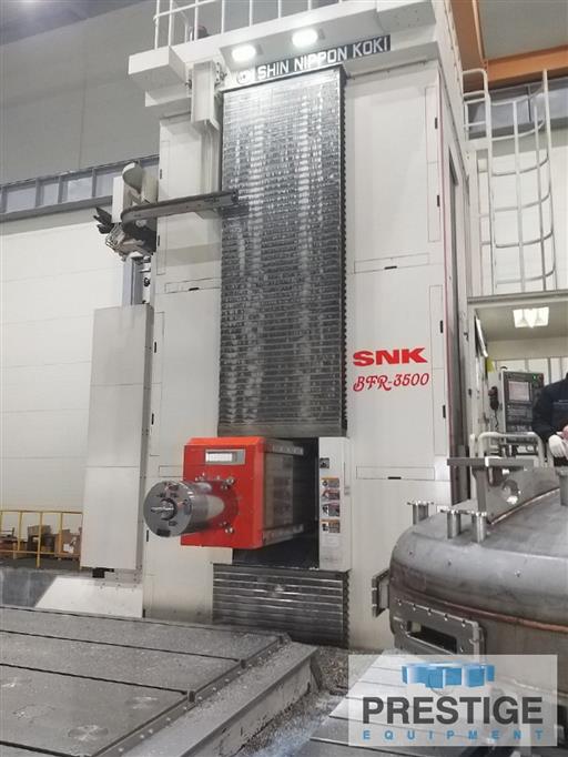 SNK BFR-3500 Ram Type CNC Traveling Column Horizontal Boring Mill
