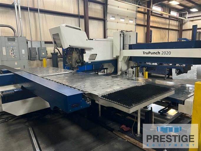 TRUMPF Trumatic 2020R 22 Ton CNC Punch & Contour Machine With SheetMaster Load-Unload