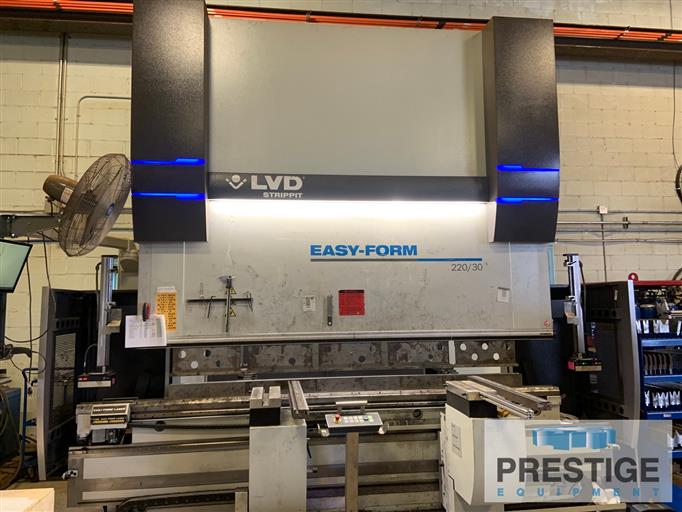 Details about   150 Ton X 10' 1995  LVD CNC Hydraulic Press Brake Fabricating Machinery 
