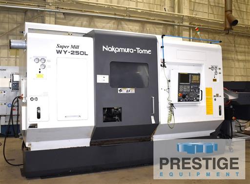 Nakamura-Tome-Super-Mill-WY-250L-CNC-Multi-Axis-Turning-Milling-Center