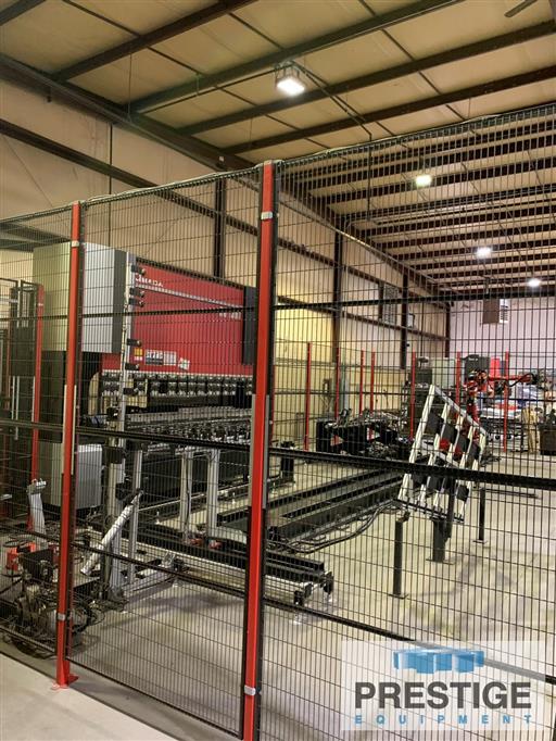 Amada HG1303 143 Ton x 10' 8Axis CNC Press Brake W/Robotic Manipulator