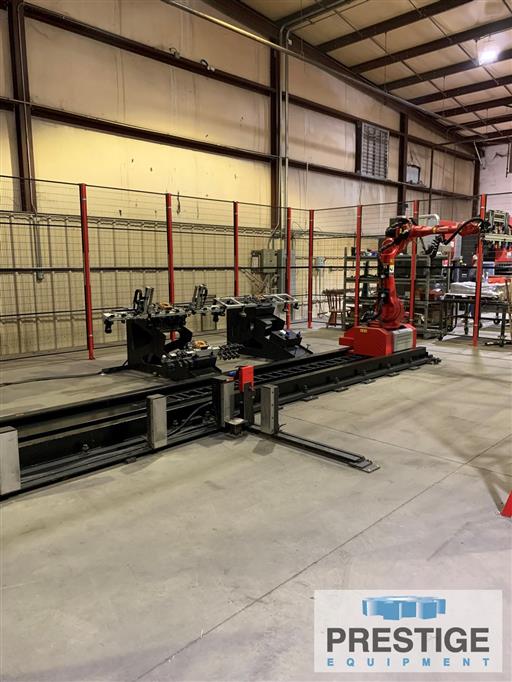 Amada HG1303 143 Ton x 10' 8Axis CNC Press Brake W/Robotic Manipulator