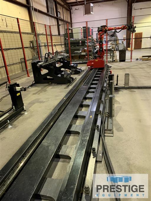 Amada HG1303 143 Ton x 10' 8Axis CNC Press Brake W/Robotic Manipulator