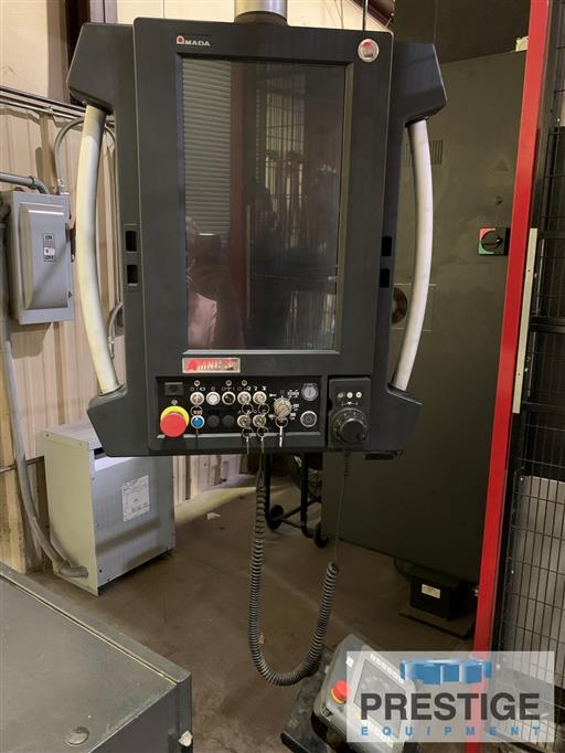 Amada HG1303 143 Ton x 10' 8Axis CNC Press Brake W/Robotic Manipulator