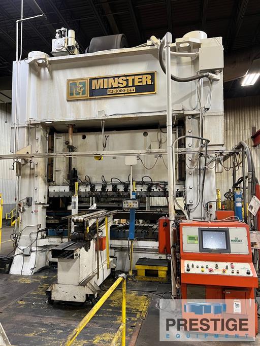 Minster E2-1000 HeviStamper Two Point Eccentric Shaft Straight Side ...