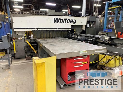 Whitney 3400XP CNC Punch/Plasma Plate Fabricator-32619a