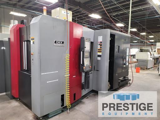 OKK-HMC400-CNC-4-Axis-Horizontal-Machining-Center