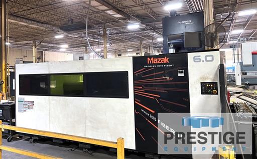 Mazak-Optiplex-3015-Fiber-III-6-KW-CNC-Laser-Cutting-System