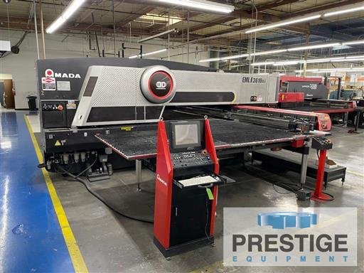 AMADA-EMLK3610NT-33-Ton-CNC-Punch-&-4000-Watt-Laser-Combo-Machine