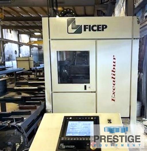 Ficep-Excalibur-1201-DE-CNC-Single-Spindle-Traveling-Column-Drill-With-Automatic-Tool-Changer