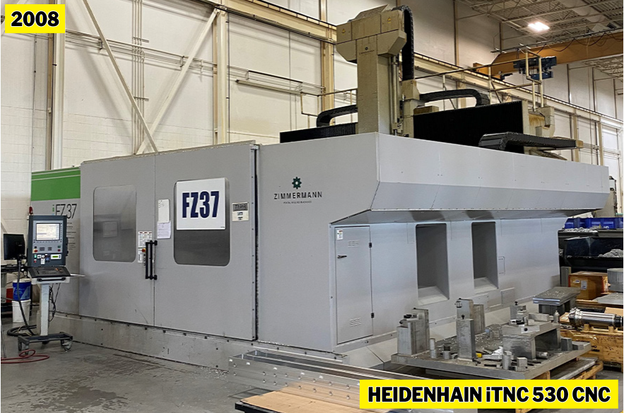 Zimmerman FZ 37 5-Axis CNC Gantry Portal Milling Machine