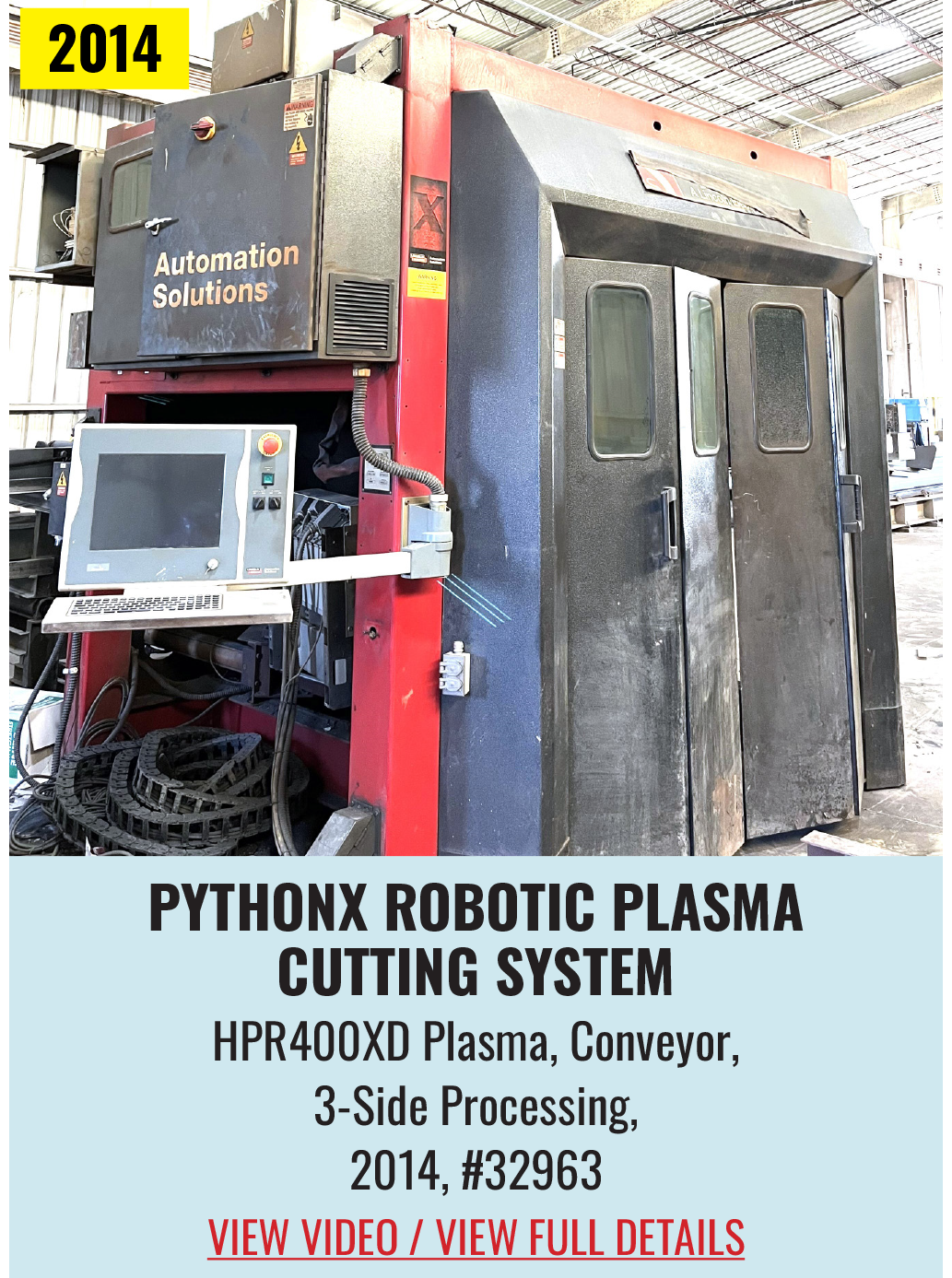 Structural Steel Fabrication Machines, Available Immediately ...