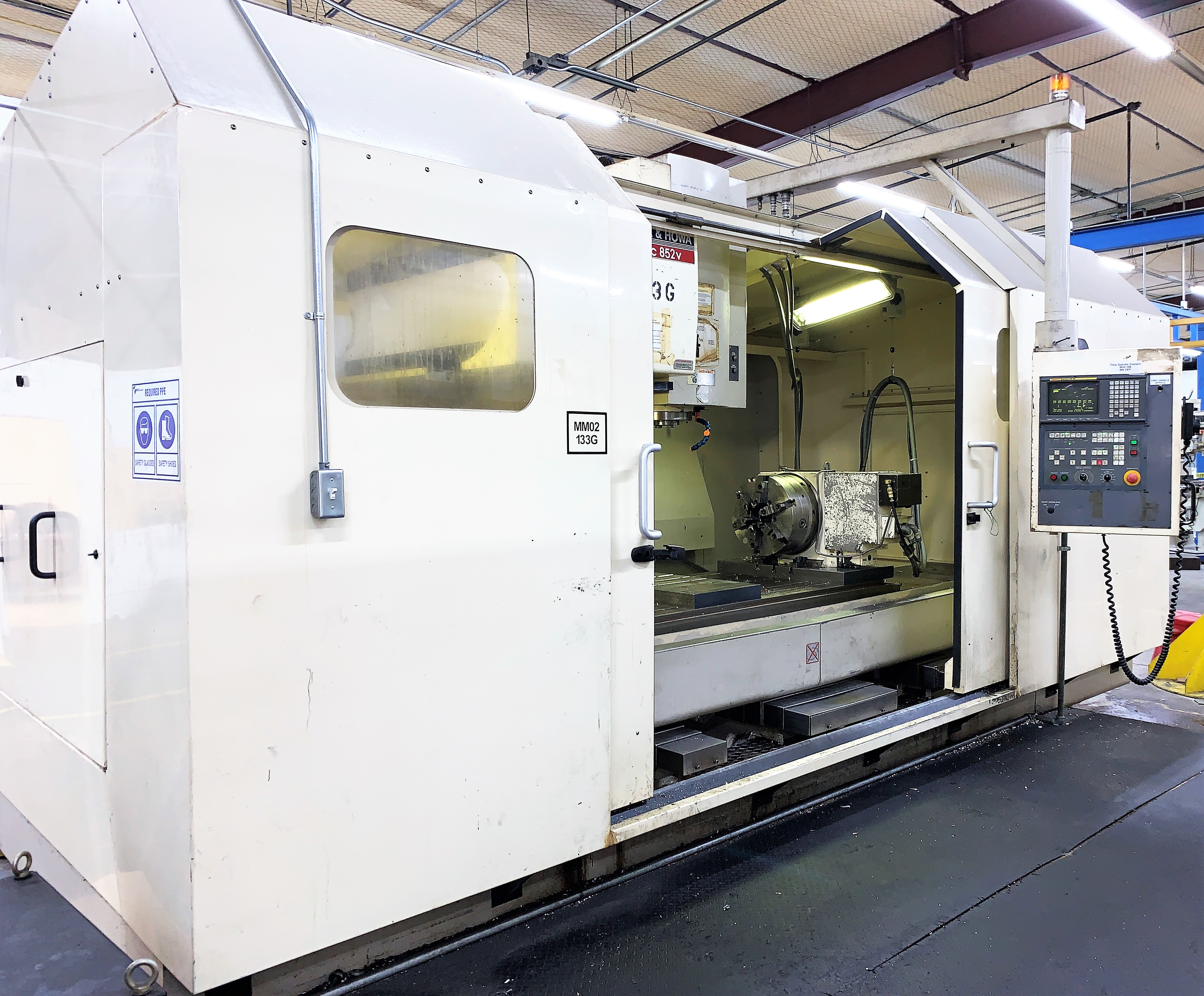 Used CNC VERTICAL MACHINING CENTERS